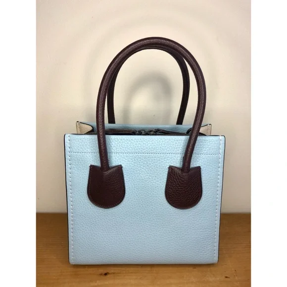 S⭕️LD‼️Coach Cashin Carry Tote 22 In Colorblock Waterfall Multi - Picture 3 of 12